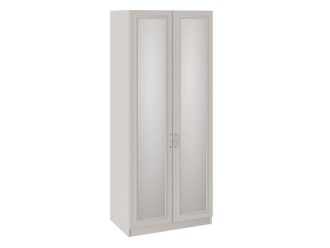 Шкаф для одежды с 2 зеркальными дверями с опорой «Сабрина» СМ-307.07.022-01 (Кашемир)