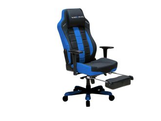 Компьютерное кресло с подставкой для ног DXRacer серии Classic OH/CT120/NB/FT