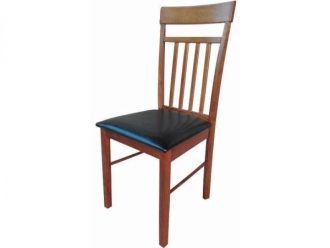 HV CARNATION стул обеденный, цвет ANTIQUE CHERRY 14655/кожзам темно-коричневый