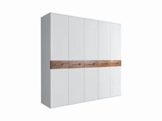 Шкаф 5-дверный Bogemia Wood БМШ2/5(Wo) (Белый)